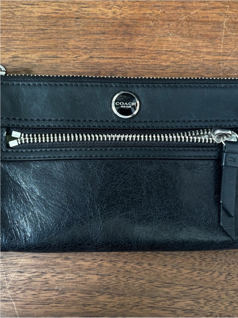 Coach Legacy Black Bleeker Tote and Legacy Wallet - Picture 12 of 14